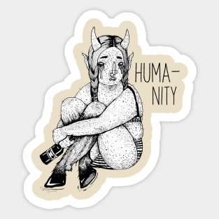 Humanity Sticker